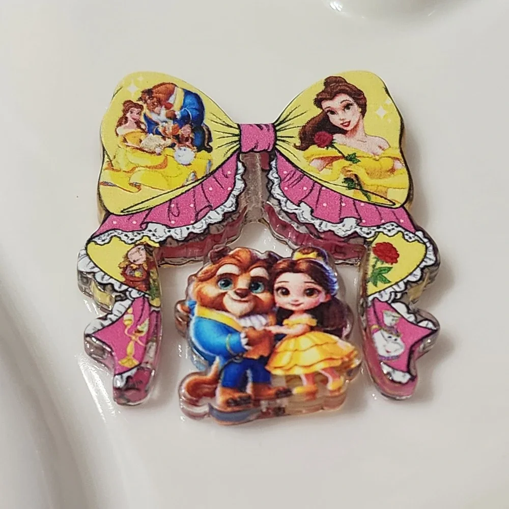 Princess Beads Acrylic Bow Focal Bead Beaded Pen Jewelry Making Crafts